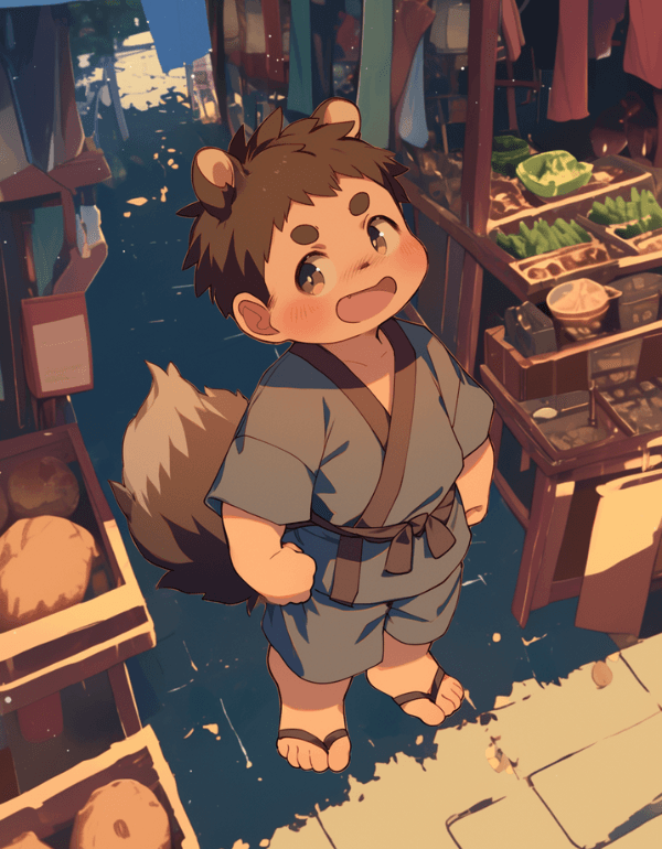 Kenta the Raccoon's Tasty Adventure book cover